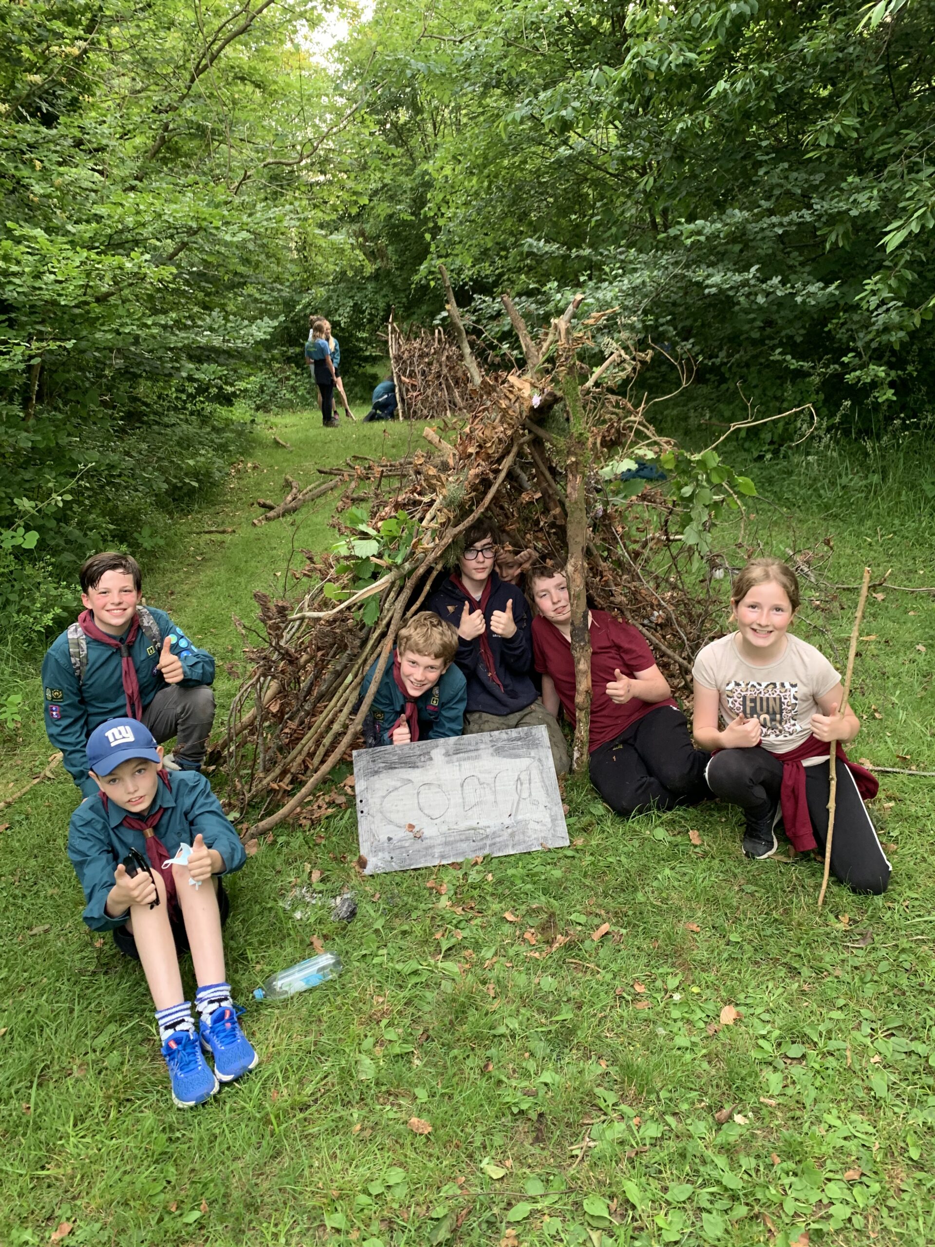 Scouts at Penn Wood Stroud Valley Scout Group